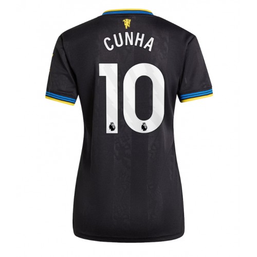 Manchester United Matheus Cunha #10 Tredje Tröja Kvinnor 2025-26 Kortärmad